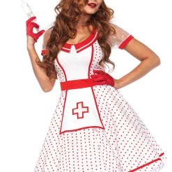 Leg Avenue Bedside Betty Nurse Costume Sexy Halloween Costumes