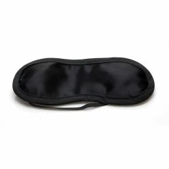 Entrenue Black Satin Eye Mask 5 Entrenue Black Satin Eye Mask