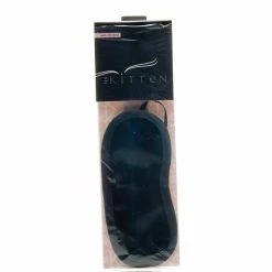 Entrenue Black Satin Eye Mask