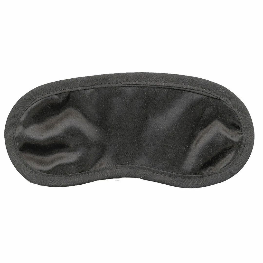 Entrenue Black Satin Eye Mask 1 Entrenue Black Satin Eye Mask