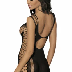 BL Brands Black Cut Out Seamless Dress Lingerie