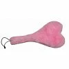 Entrenue Spank-Her Pink Plush And Black Leather Paddle