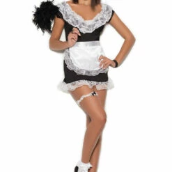 Elegant Moments Lingerie Mistress Maid Bedroom Costume
