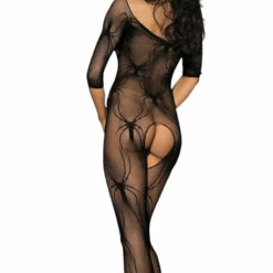 BL Brands Black Widow Crotchless Body Stocking