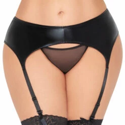 Seven Til Midnight Stretch Lamé Garter Belt Lingerie 17 Seven Til Midnight Stretch Lamé Garter Belt Lingerie