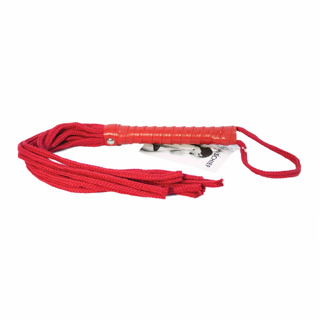 Entrenue Red Rope Flogger 1 Entrenue Red Rope Flogger