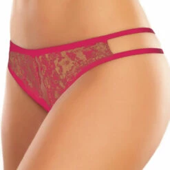 Allure Sweet Honey Hot Pink Peek-a-Boo Panty