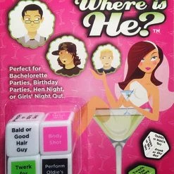 Ball And Chain Lotions, Games & More Where Is He? Dice Game
