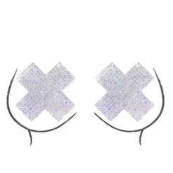 NevaNude Super Bling Rhinestone Double X Pasties