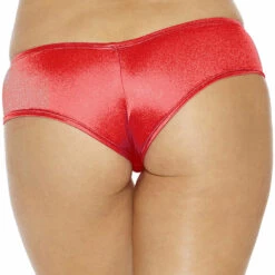 BodyShotz Panties Tiny & Mighty Red Micro Booty Short