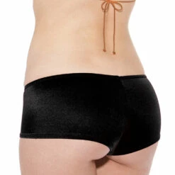 BodyShotz Panties Black Spandex Boy Short