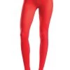 Be Wicked Red Opaque Nylon Tights Hosiery