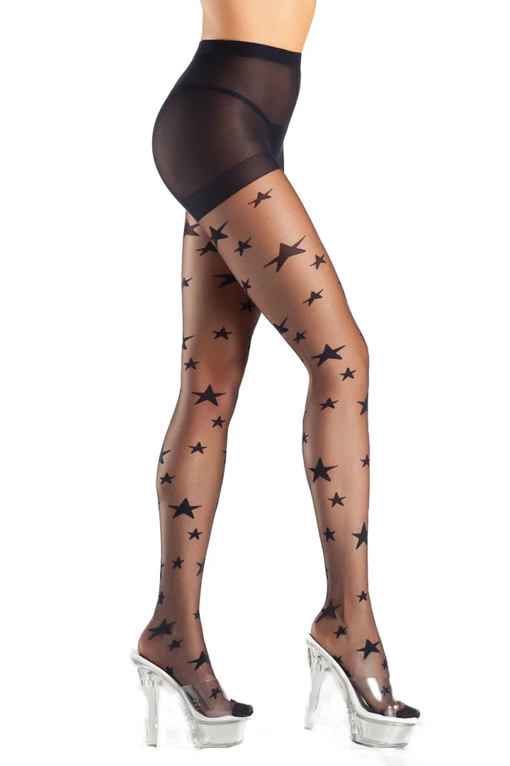Be Wicked You're A Star Sheer Pantyhose Hosiery 1 Be Wicked You're A Star Sheer Pantyhose Hosiery