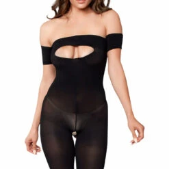 Be Wicked Lingerie Erotic Intrigue Crotchless Bodystocking
