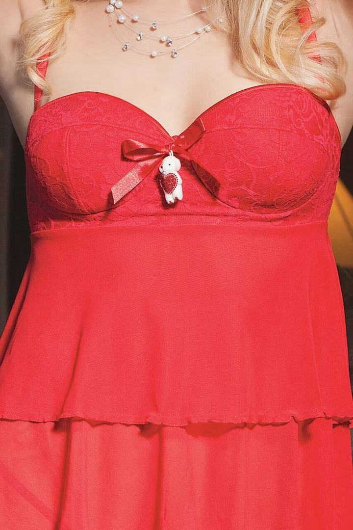 Coquette Bear Essentials Babydoll Lingerie 4 Coquette Bear Essentials Babydoll Lingerie