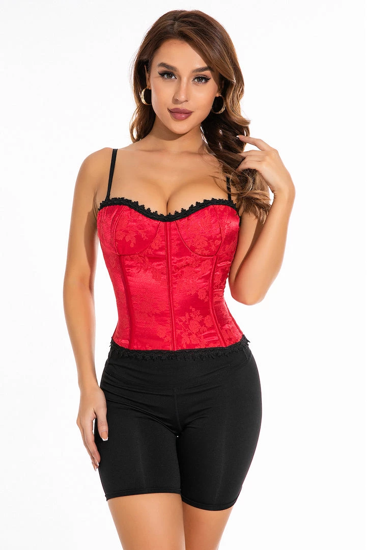 Coquette Brocade Bustier Corsets 3 Coquette Brocade Bustier Corsets