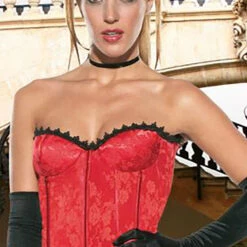 Coquette Brocade Bustier Corsets