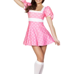 J. Valentine Pretty In Pink Minnie Mouse Sexy Halloween Costumes