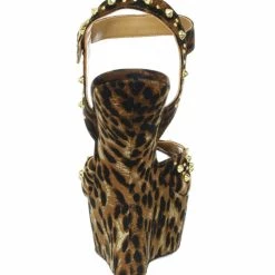 Chinese Laundry Cat Eye Gold Stud Wedge Sandal