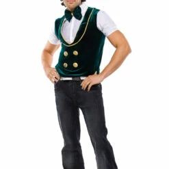Coquette Sexy Halloween Costumes Men's Leprechaun Costume