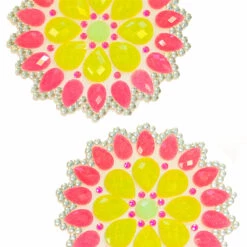 NevaNude Neon UV Crystal Boob Jewels