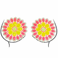 NevaNude Neon UV Crystal Boob Jewels