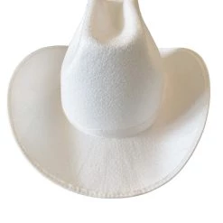 CRP White Cowboy Hat 5 CRP White Cowboy Hat