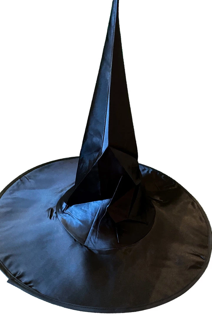 CRP Accessories Black Witch Hat 1 CRP Accessories Black Witch Hat