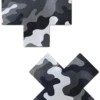 Pastease XX Black & White Camo Pasties