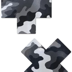 Pastease XX Black & White Camo Pasties