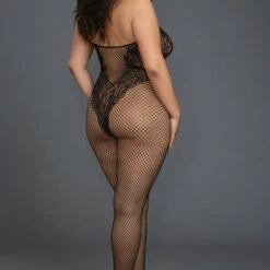 Dreamgirl Plus Size Black Teddy Bodystocking