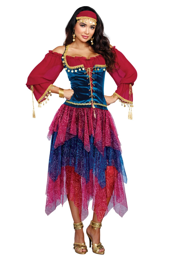 Dreamgirl Sexy Halloween Costumes Fortune Teller Costume 3 Dreamgirl Sexy Halloween Costumes Fortune Teller Costume