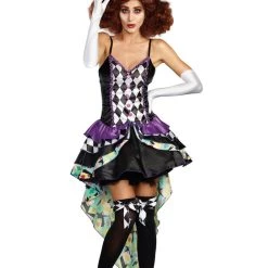 Dreamgirl Sexy Halloween Costumes Hatter Madness Costume 8 Dreamgirl Sexy Halloween Costumes Hatter Madness Costume