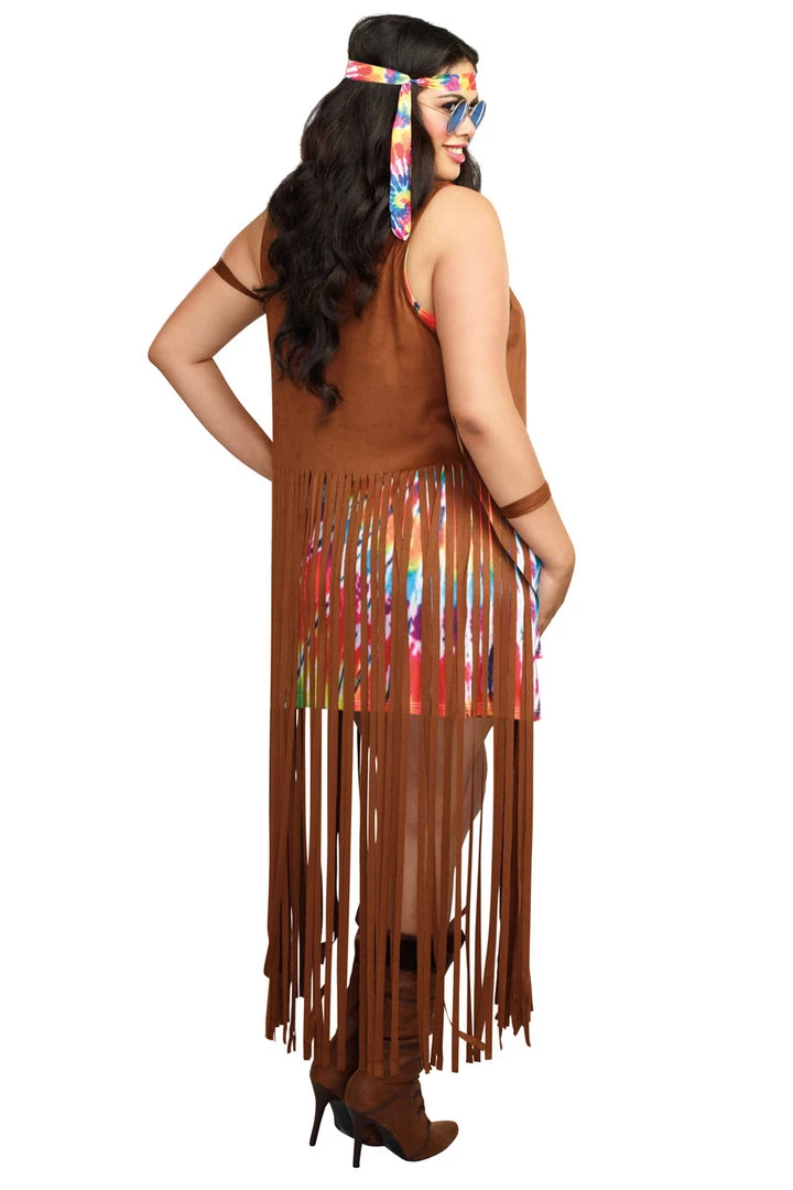 Dreamgirl Plus Size Hippie Hottie Costume Plus Costumes 2 Dreamgirl Plus Size Hippie Hottie Costume Plus Costumes