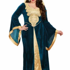 Dreamgirl Plus Size Medieval Maiden Costume