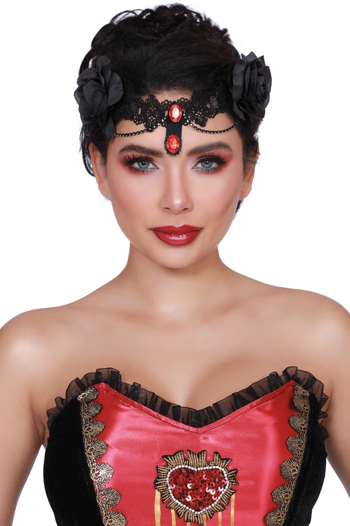 Dreamgirl Drop Dead Beautiful Headpiece 2 Dreamgirl Drop Dead Beautiful Headpiece