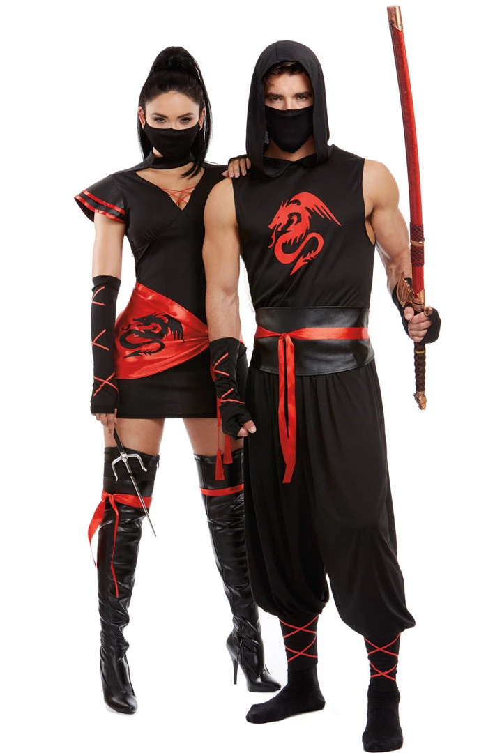 Dreamgirl Men's Ninja Costume 2 Dreamgirl Men's Ninja Costume