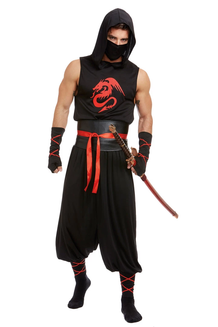 Dreamgirl Men's Ninja Costume 8 Dreamgirl Men's Ninja Costume