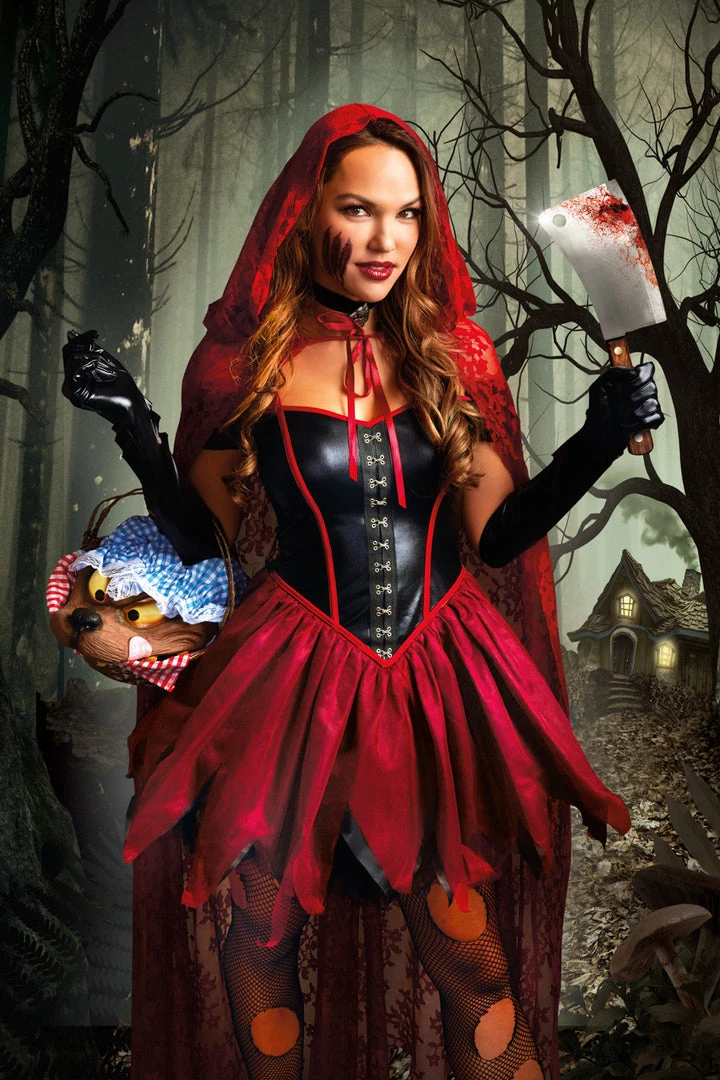 Dreamgirl Big Bad Red Costume Sexy Halloween Costumes 3 Dreamgirl Big Bad Red Costume Sexy Halloween Costumes