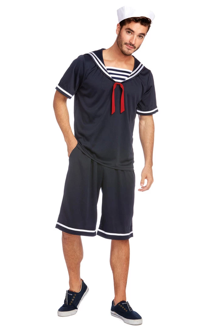 Dreamgirl Men's Seaside Sailor Costume Sexy Halloween Costumes 1 Dreamgirl Men's Seaside Sailor Costume Sexy Halloween Costumes