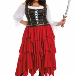 Dreamgirl Plus Size Women's Ships Ahoy Costume