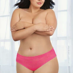 Dreamgirl Plus Size Lace Ruffle Back Panty Plus Size Lingerie 12 Dreamgirl Plus Size Lace Ruffle Back Panty Plus Size Lingerie