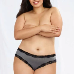 Dreamgirl Plus Size Strap Up Back Panty