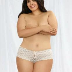 Dreamgirl Plus Size Heart Panties Plus Size Lingerie
