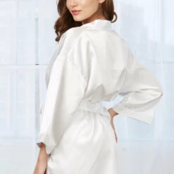 Dreamgirl Simple Satin Robe And Chemise Lingerie 24 Dreamgirl Simple Satin Robe And Chemise Lingerie