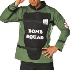 Dreamgirl Male Bomb Squad Costume 7 Dreamgirl Male Bomb Squad Costume