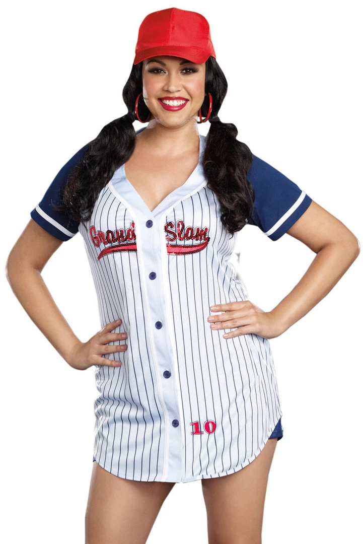 Dreamgirl Plus Size Grand Slam Costume Plus Costumes 3 Dreamgirl Plus Size Grand Slam Costume Plus Costumes