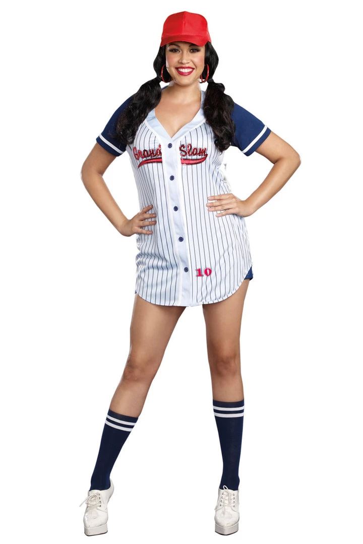 Dreamgirl Plus Size Grand Slam Costume Plus Costumes 1 Dreamgirl Plus Size Grand Slam Costume Plus Costumes