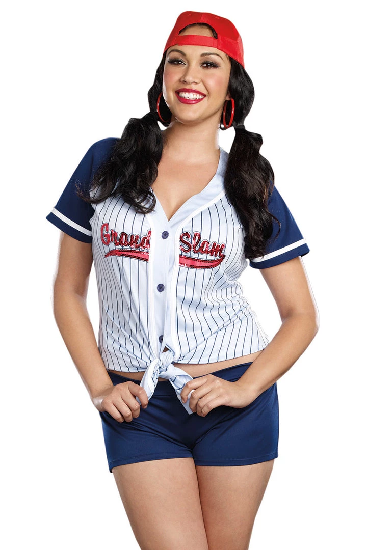 Dreamgirl Plus Size Grand Slam Costume Plus Costumes 4 Dreamgirl Plus Size Grand Slam Costume Plus Costumes