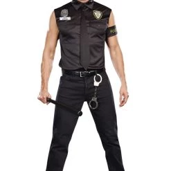 Dreamgirl Dirty Cop Officer Ed Banger Costume Sexy Halloween Costumes